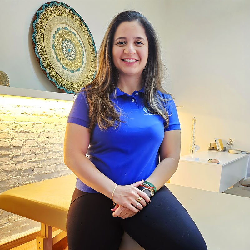Carla Chagas, fisioterapeuta e quiropraxista